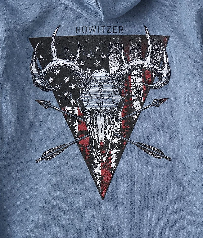 Boys - Deer Flag Hooded Sweatshirt
