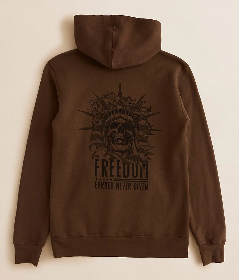 Boys - Liberty Skull Hooded Sweatshirt