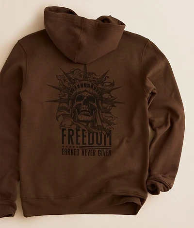 Boys - Liberty Skull Hooded Sweatshirt