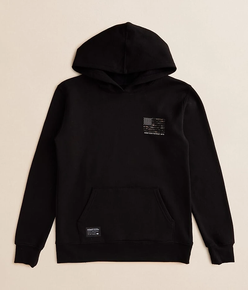 Boys - People Stamp Hooded Sweatshirt