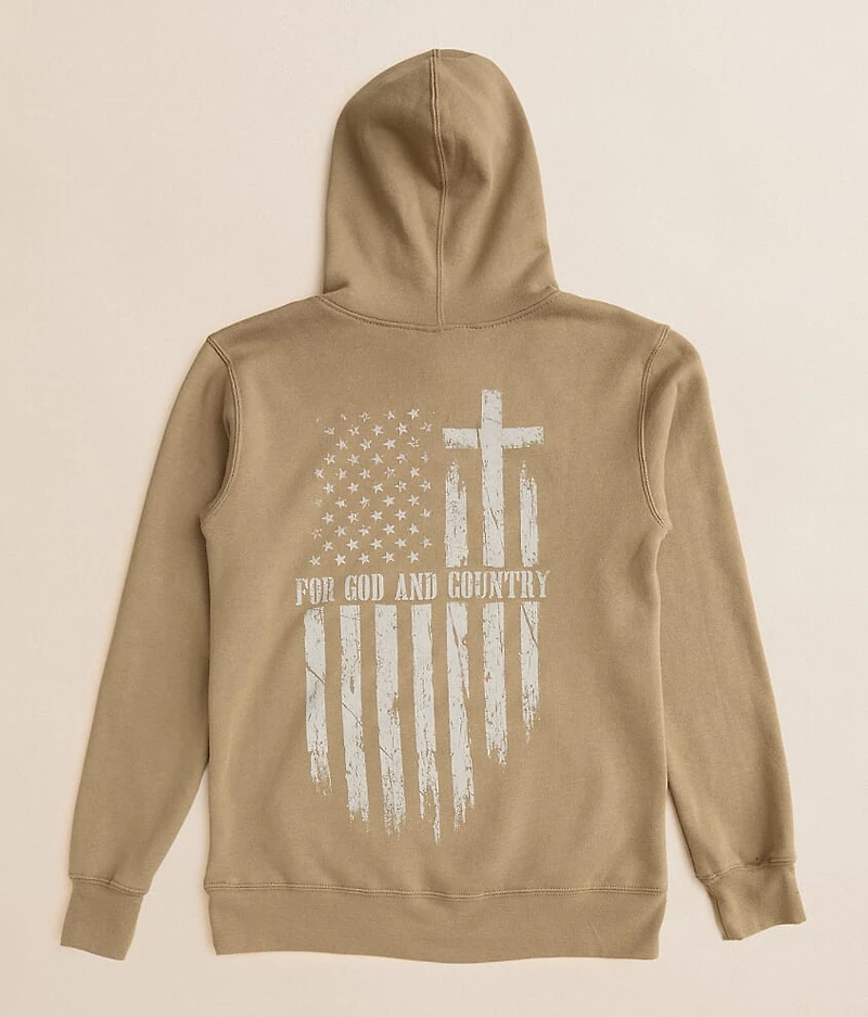 Boys - God & Country Hooded Sweatshirt