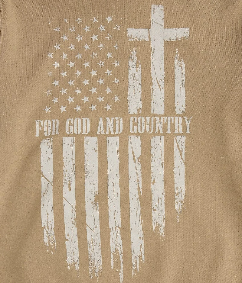 Boys - God & Country Hooded Sweatshirt