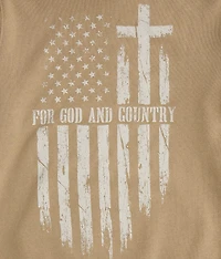 Boys - God & Country Hooded Sweatshirt