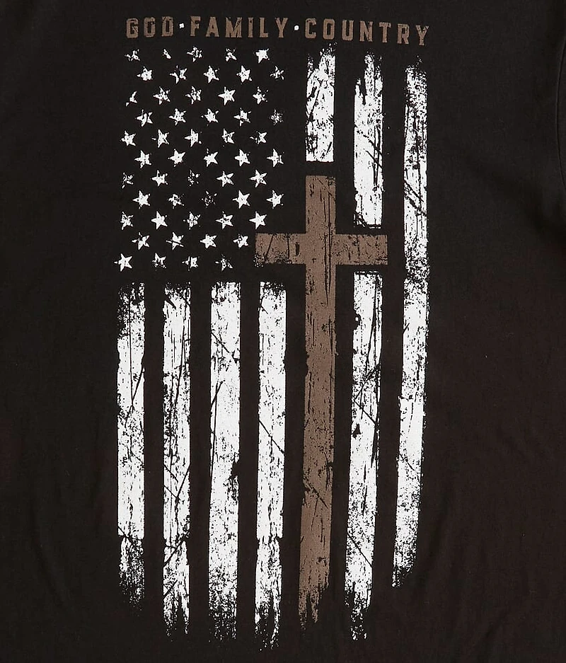 Boys - God Family Country T-Shirt