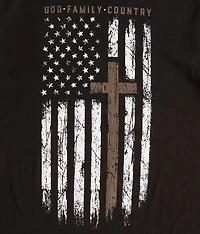 Boys - God Family Country T-Shirt