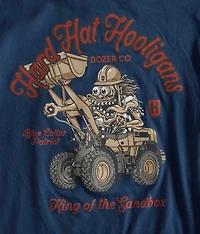 Boys - Blue Collar Hard Hat Hooligans T-Shirt