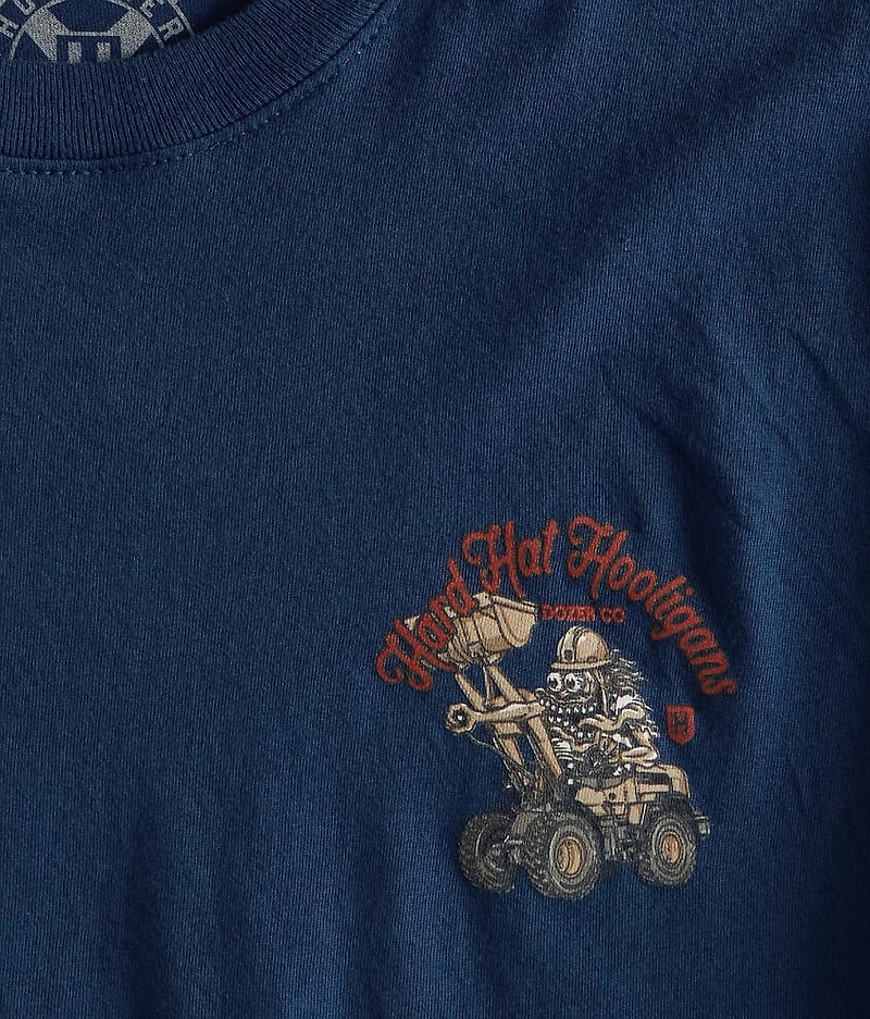 Boys - Blue Collar Hard Hat Hooligans T-Shirt