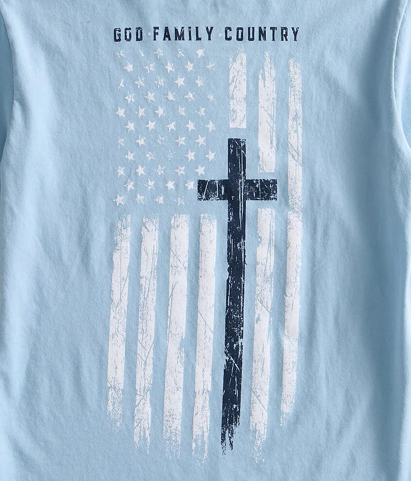 Boys - God Family & Country T-Shirt