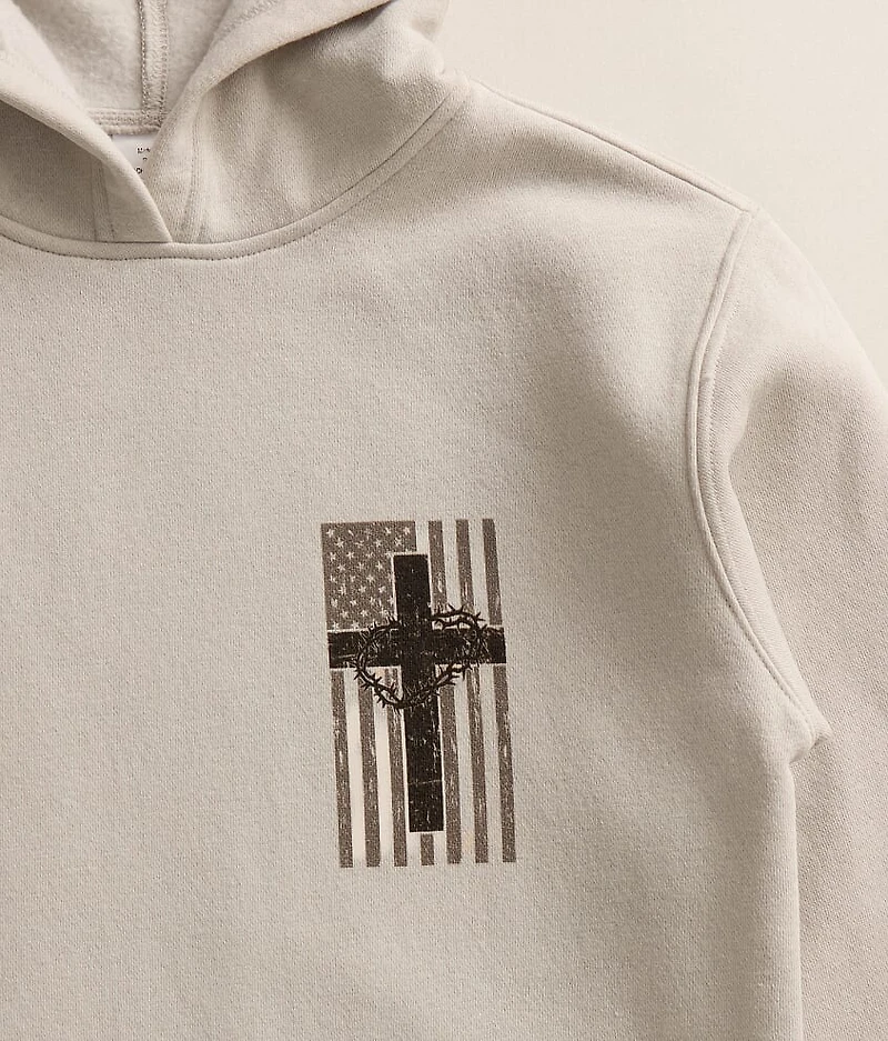 Boys - God Family Country Hooded Sweatshirt