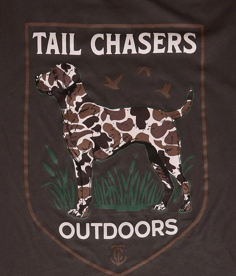 Boys - Camo Dog Outdoors T-Shirt
