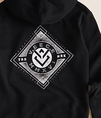 Boys - Cracked Diamond Hooded Sweatshirt