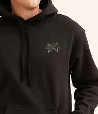 Split Over Hooded Sweatshirt