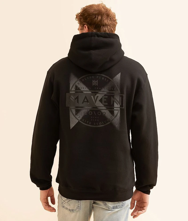 Split Over Hooded Sweatshirt