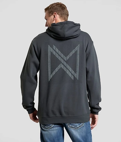 Word Block Hooded Sweatshirt