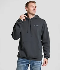 Word Block Hooded Sweatshirt