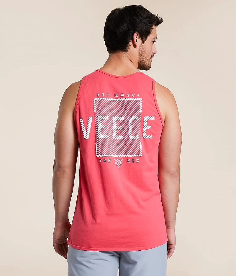 Slant Screen Tank Top