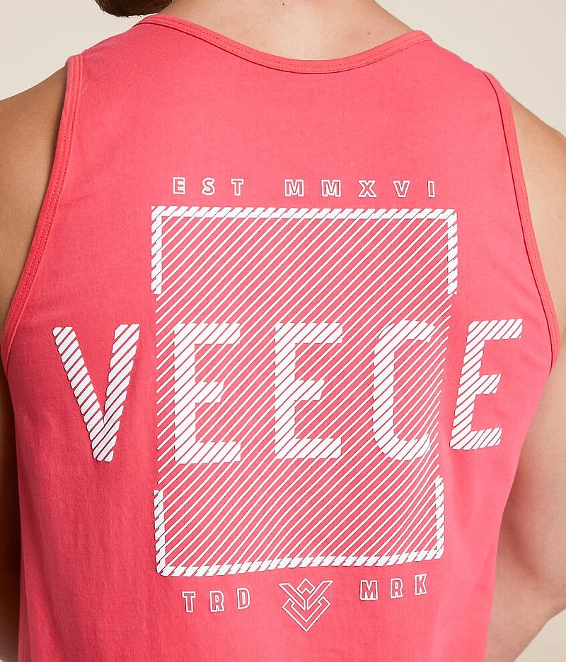 Slant Screen Tank Top
