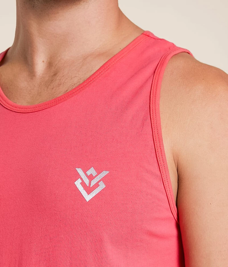 Slant Screen Tank Top