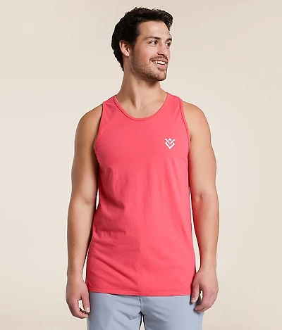 Slant Screen Tank Top