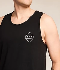 Bold Monstera Glitch Tank Top