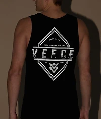 Bold Monstera Glitch Tank Top