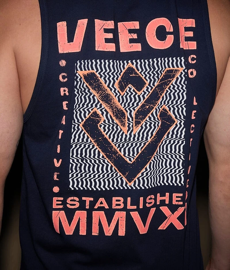 Static Block Tank Top