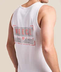 Sky Glitch Tank Top