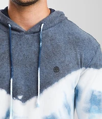 Chevron Tie-Dye Hoodie