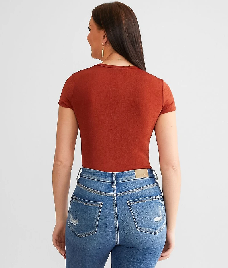 Twisted Cut-Out Bodysuit