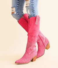 Shine Rhinestone Western Boot
