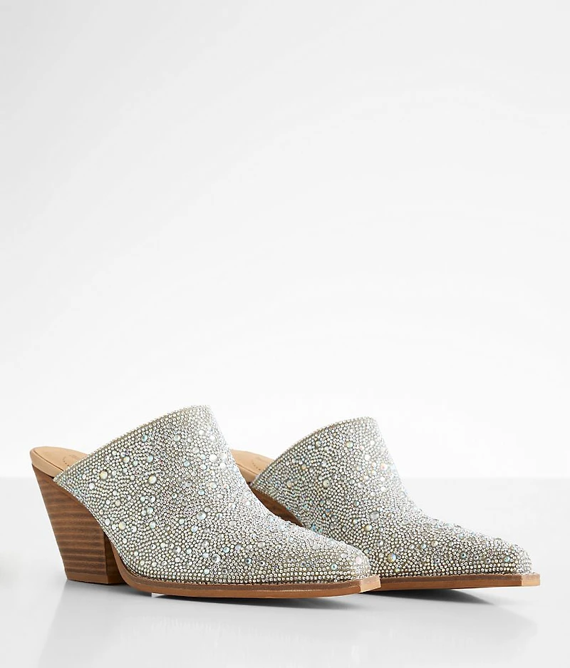 Sweet Rhinestone Mule Shoe