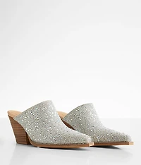 Sweet Rhinestone Mule Shoe