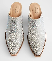 Sweet Rhinestone Mule Shoe