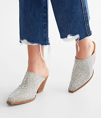Sweet Rhinestone Mule Shoe