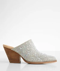 Sweet Rhinestone Mule Shoe