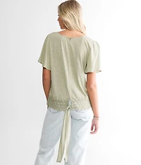 Crochet Applique Top