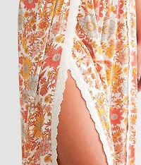 Floral Split Beach Pant