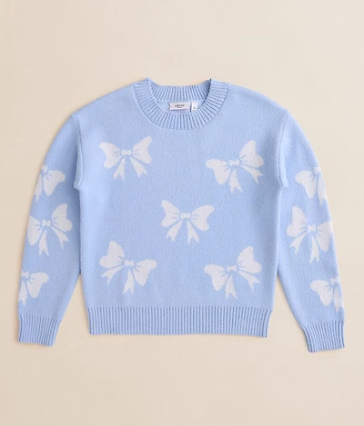 Girls - All Over Bow Sweater
