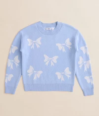 Girls - All Over Bow Sweater