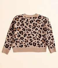Girls - Cheetah Sweater