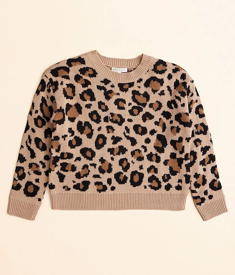 Girls - Cheetah Sweater