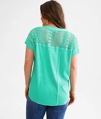 Pieced Crochet Top