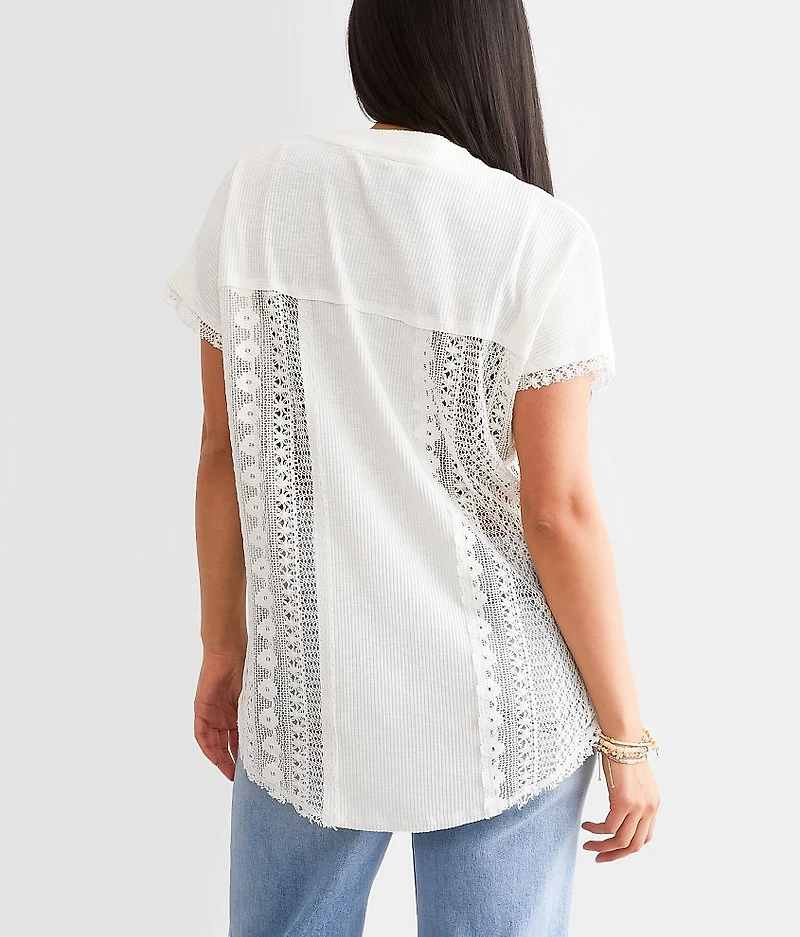 Pieced Crochet Top