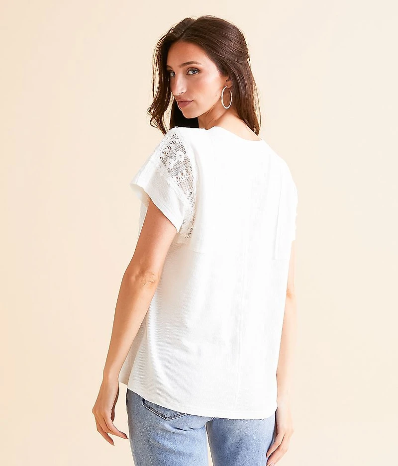 Pieced Crochet Top