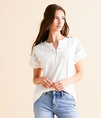 Pieced Crochet Top