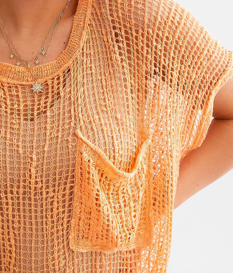 Open Stitch Sweater