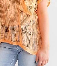 Open Stitch Sweater