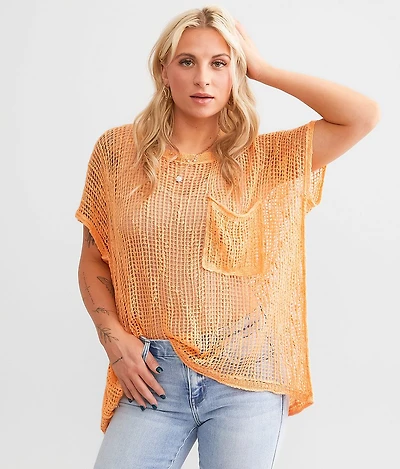 Open Stitch Sweater