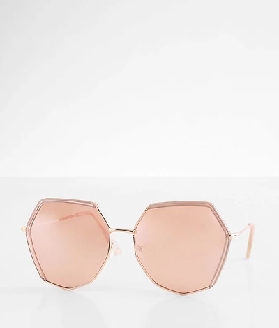 Oversized Geo Sunglasses