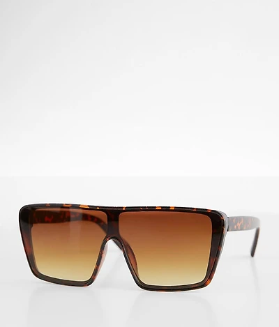 Oversized Shield Sunglasses